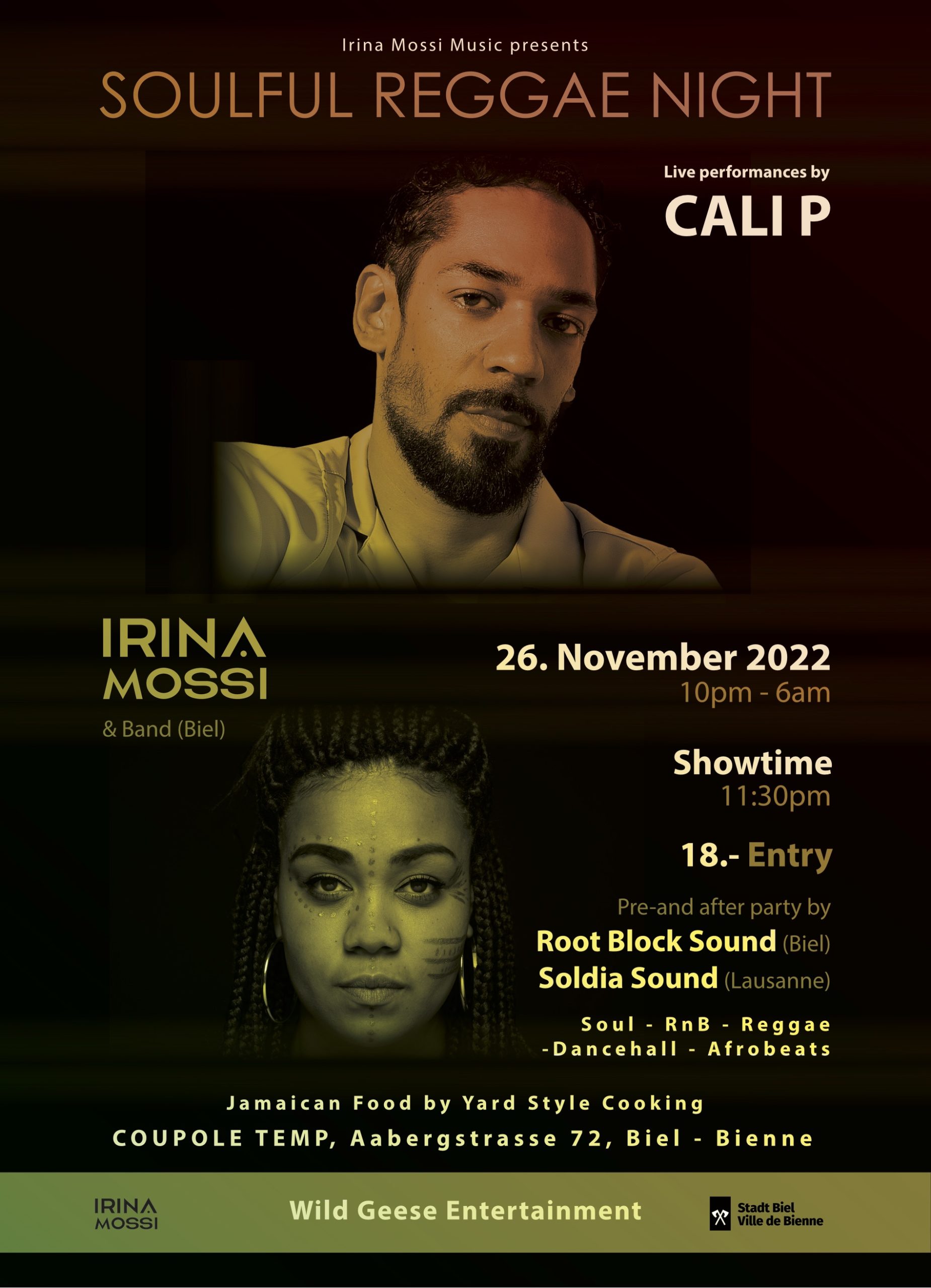 Soulful Reggae Night, 26.11.2022